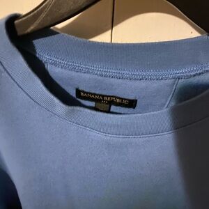Banana Republic Sky Blue Crewneck